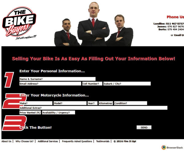 Bike Buyers | Website Bike Buyers - Website