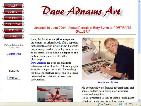 Dave Adnams Art - Before Dave Adnams Art - Before