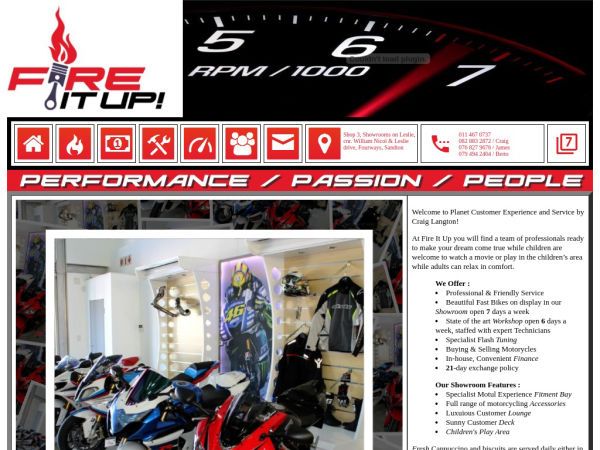 Fire It Up | Website Fire It Up - Website