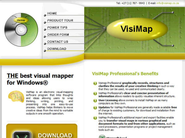 Visimap Professional | Website Visimap Professional - Website